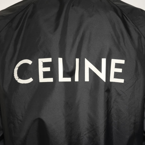 CELINE 泰迪夹克，束腰，尼龙，徽标，2W365495M，尺寸 48 夹克黑色 WS25940