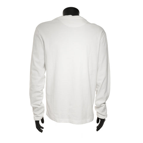 JIL SANDER Cotton Logo XL Long-sleeved T-shirt white WS25943