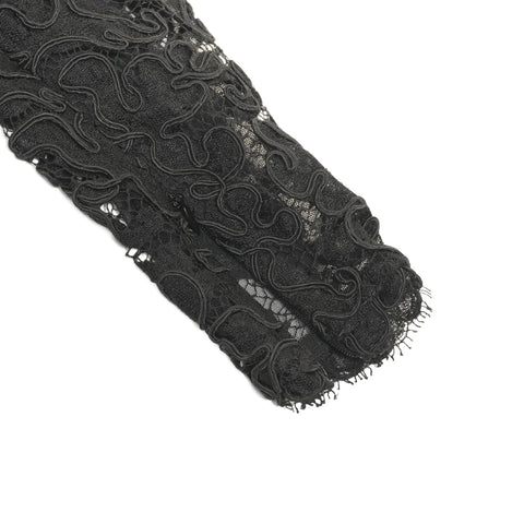 CHANEL Ensemble Lace Dress one piece black WS25950