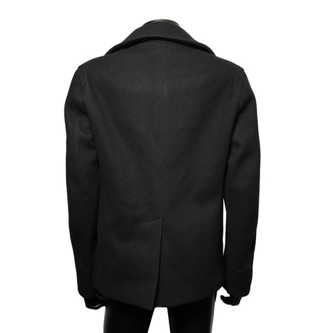 LOEWE M Wool Double Pea Coat coat black WS25951