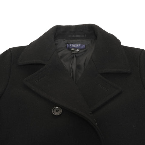 LOEWE M Wool Double Pea Coat coat black WS25951