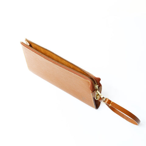 LOUIS VUITTON 1996 Accessoires M5294H Pochette Handbag Brown WS25954