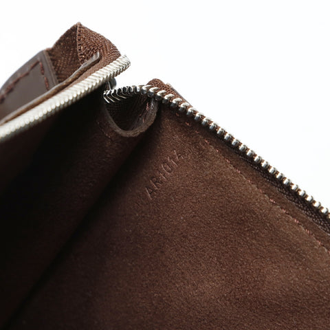 LOUIS VUITTON 2004 Accessoires M5294D Pochette Handbag Brown WS25955