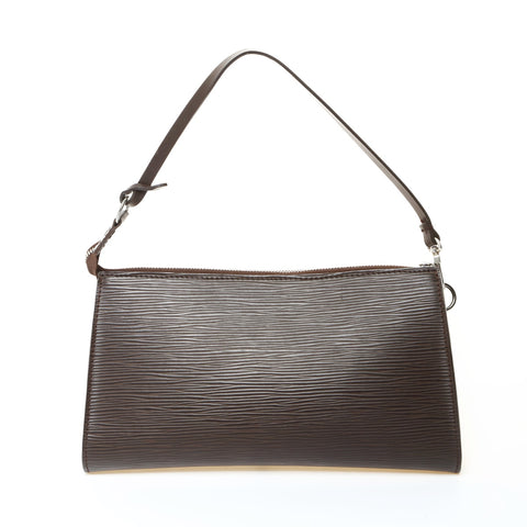 LOUIS VUITTON 2004 Accessoires M5294D Pochette Handbag Brown WS25955