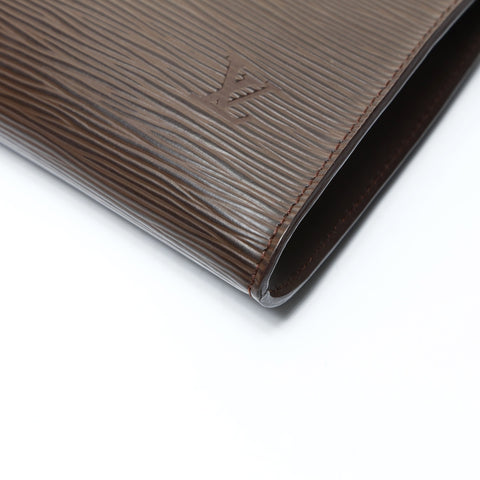 LOUIS VUITTON 2004 Accessoires M5294D Pochette Handbag Brown WS25955