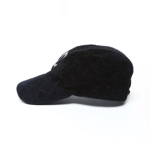 CHANEL Pile COCO Mark L 帽子 黑色 WS25969