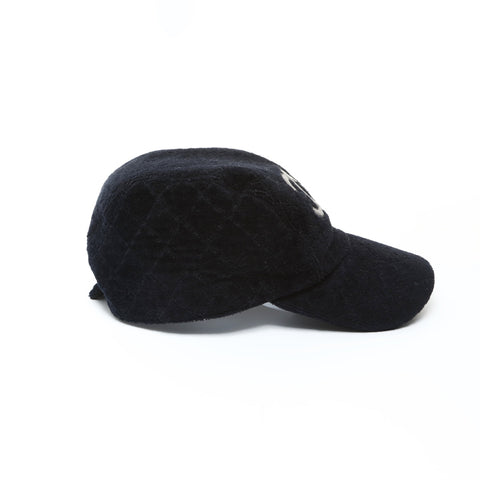 CHANEL Pile COCO Mark L 帽子 黑色 WS25969