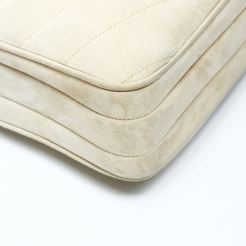 CHANEL COCO Mark Daim Gland No. 3 1994-1996 Sac à bandoulière beige WS25973