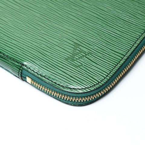 LOUIS VUITTON Epi Pochette Jour GM (1992) Clutch-Tasche grün WS25984
