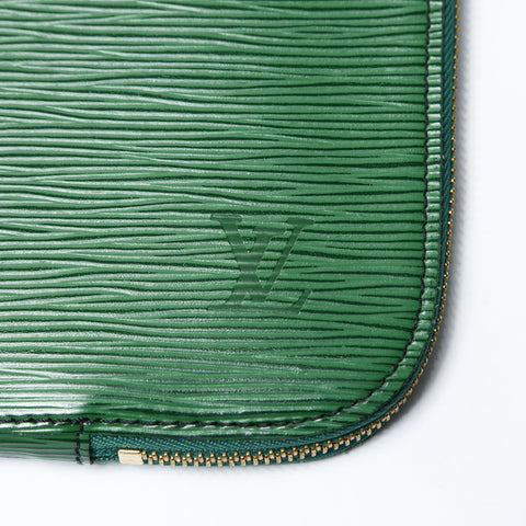 LOUIS VUITTON Epi Pochette Jour GM (1992) Clutch-Tasche grün WS25984