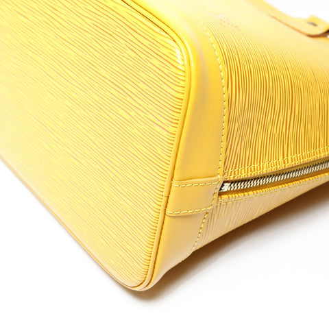 LOUIS VUITTON M52149 Alma PM Epi 1996 Handbag yellow WS25988