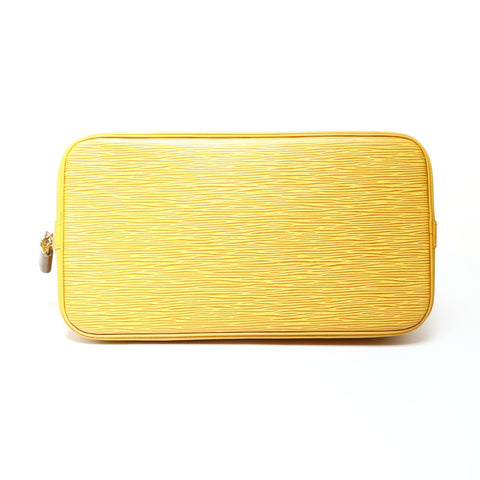 LOUIS VUITTON M52149 Alma PM Epi 1996 Handbag yellow WS25988