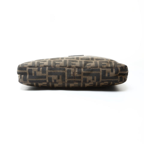 FENDI Zucca 帆布单肩包 棕色 WS25990