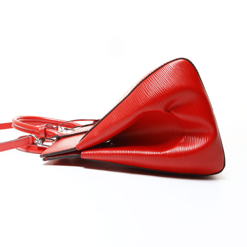 LOUIS VUITTON Epi Marly MM 2014 2-way Handbag Red WS25991