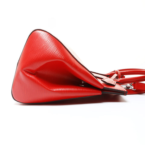 LOUIS VUITTON Epi Marly MM 2014 2-way Handbag Red WS25991
