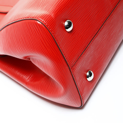 LOUIS VUITTON Epi Marly MM 2014 2-way Handbag Red WS25991