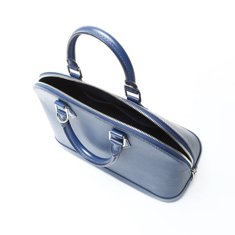 LOUIS VUITTON Alma PM Epi 2014 Handbag blue WS25992
