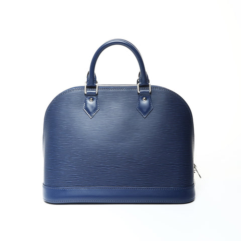 LOUIS VUITTON Alma PM Epi 2014 Handbag blue WS25992