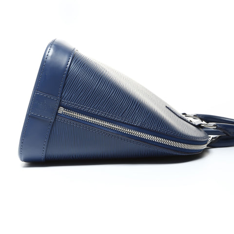 LOUIS VUITTON Alma PM Epi 2014 Handbag blue WS25992
