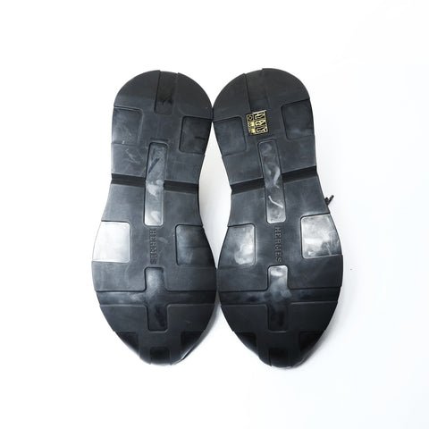 HERMES Drive 40 10"-10.2" sneakers canvas black WS25998