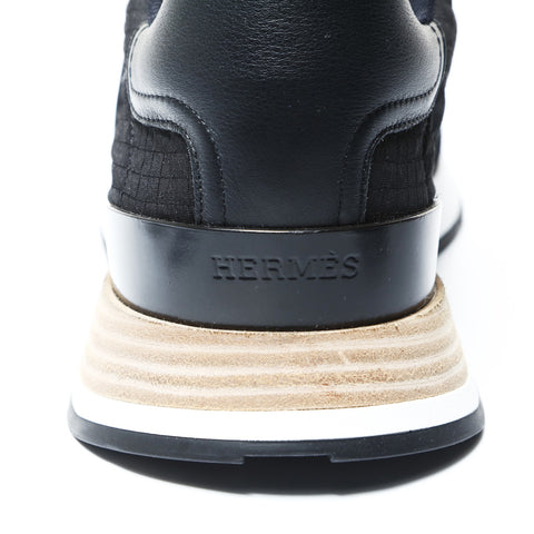 HERMES Drive 40 10"-10.2" sneakers canvas black WS25998