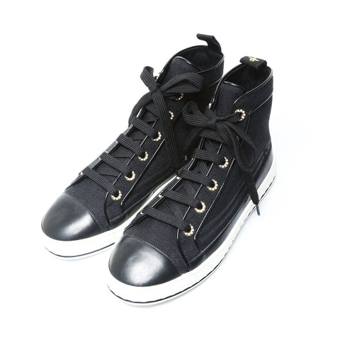 CHANEL High-top canvas COCO Mark 38 9.8