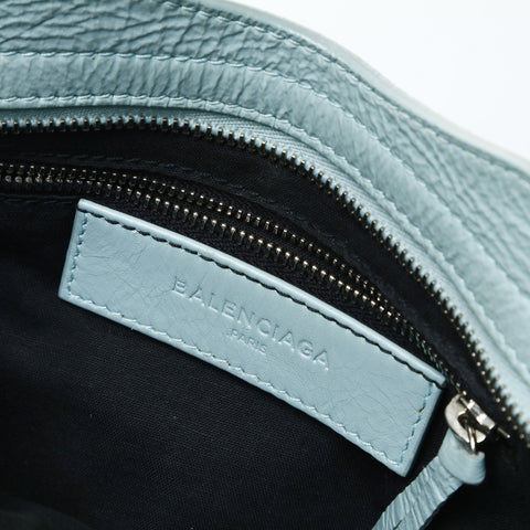 BALENCIAGA Neo City Small Mini 2way Classic Light Blue Shoulder Bag blue WS26020