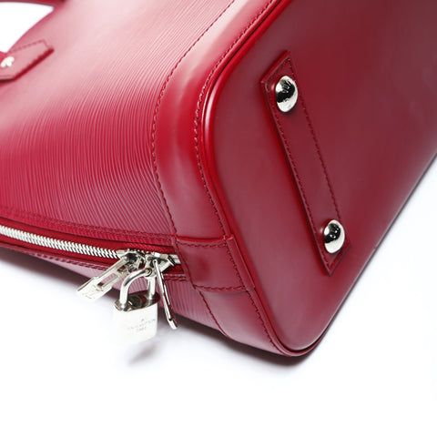 LOUIS VUITTON Epi Alma PM 2012 Handbag pink WS26024
