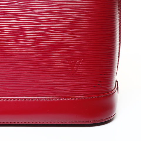 LOUIS VUITTON Epi Alma PM 2012 Handbag pink WS26024