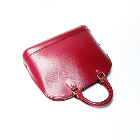 LOUIS VUITTON Epi Alma PM 2012 Handbag pink WS26024