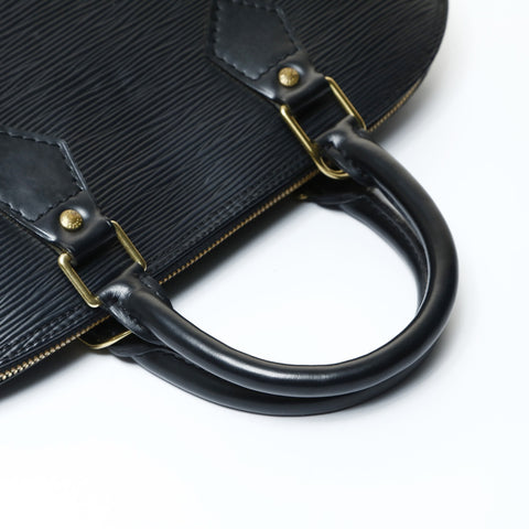 LOUIS VUITTON Epi Alma PM 1996 Handbag black WS26025