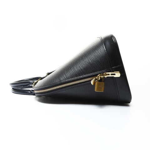 LOUIS VUITTON Epi Alma PM 1996 Handbag black WS26025