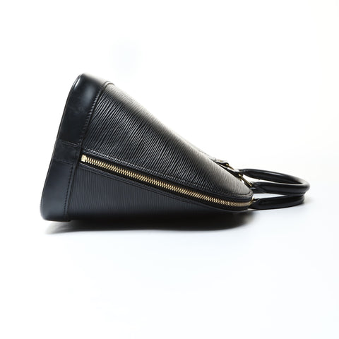 LOUIS VUITTON Epi Alma PM 1996 Handbag black WS26025