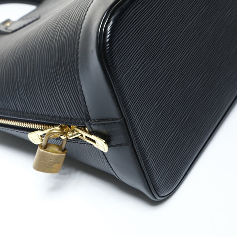 LOUIS VUITTON Epi Alma PM 1996 Handbag black WS26025