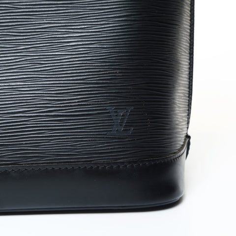 LOUIS VUITTON Epi Alma PM 1996 Handbag black WS26025