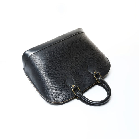 LOUIS VUITTON Epi Alma PM 1996 Handbag black WS26025