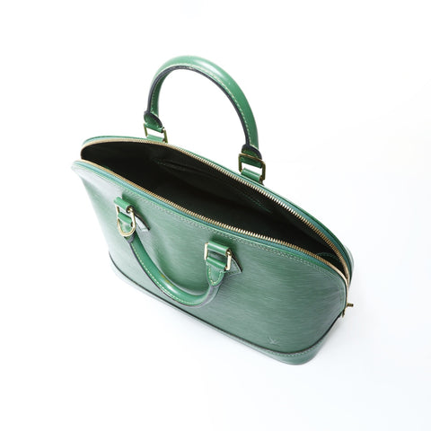 LOUIS VUITTON 1997 Epi Alma PM Borneo Green Handbag green WS26026