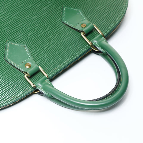 LOUIS VUITTON 1997 Epi Alma PM Borneo Green Handbag green WS26026
