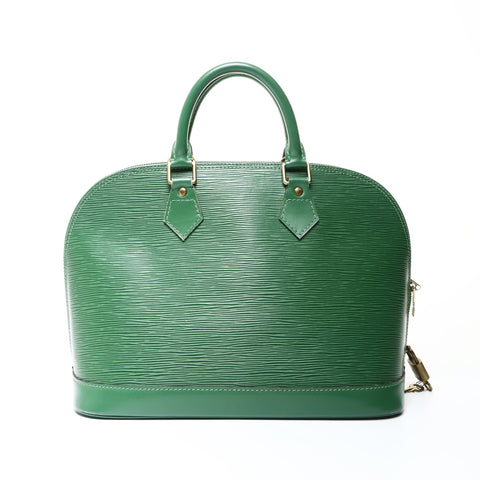 LOUIS VUITTON 1997 Epi Alma PM Borneo Green Handbag green WS26026