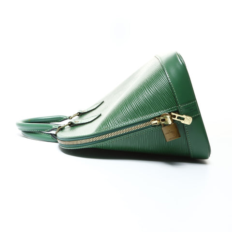 LOUIS VUITTON 1997 Epi Alma PM Borneo Green Handbag green WS26026