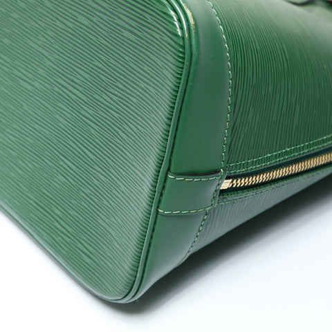 LOUIS VUITTON 1997 Epi Alma PM Borneo Green Handbag green WS26026