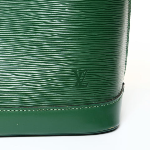LOUIS VUITTON 1997 Epi Alma PM Borneo Green Handbag green WS26026