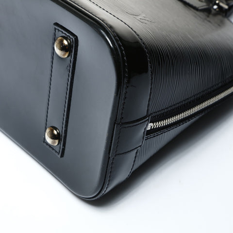 LOUIS VUITTON 2011 Epi Alma PM Electric Handbag black WS26027