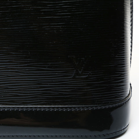 LOUIS VUITTON 2011 Epi Alma PM Electric Handbag black WS26027