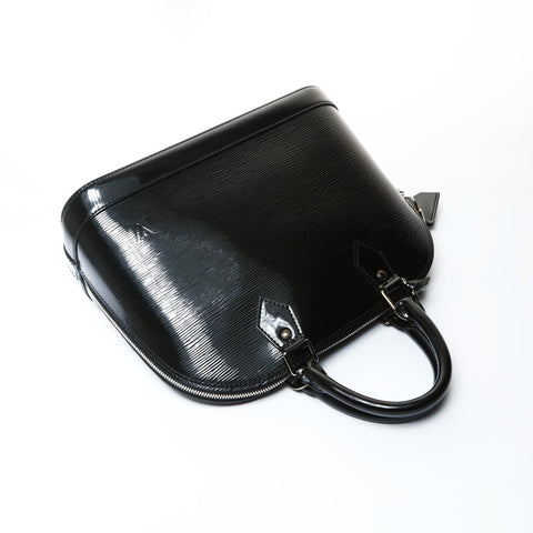 LOUIS VUITTON 2011 Epi Alma PM Electric Handbag black WS26027