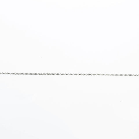 TIFFANY&Co. Open heart 925 Necklace Silver WS26030