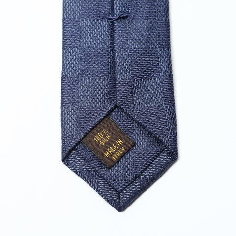 路易威登 真丝达米尔领带 蓝色 WS26034