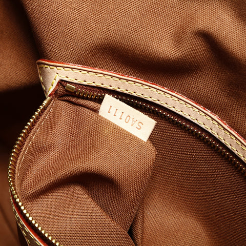 LOUIS VUITTON M51154 Monogram Batignolles Horizontal 2011 Shoulder Bag Brown WS26035