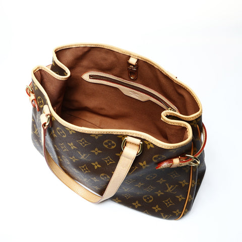 LOUIS VUITTON M51154 Monogram Batignolles Horizontal 2011 Shoulder Bag Brown WS26035
