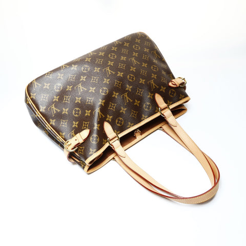 LOUIS VUITTON M51154 Monogram Batignolles Horizontal 2011 Shoulder Bag Brown WS26035